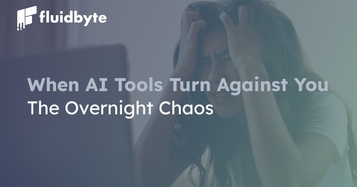 When AI Tools Turn Against You: The Overnight Chaos When AI Tools Turn Against You: The Overnight Chaos